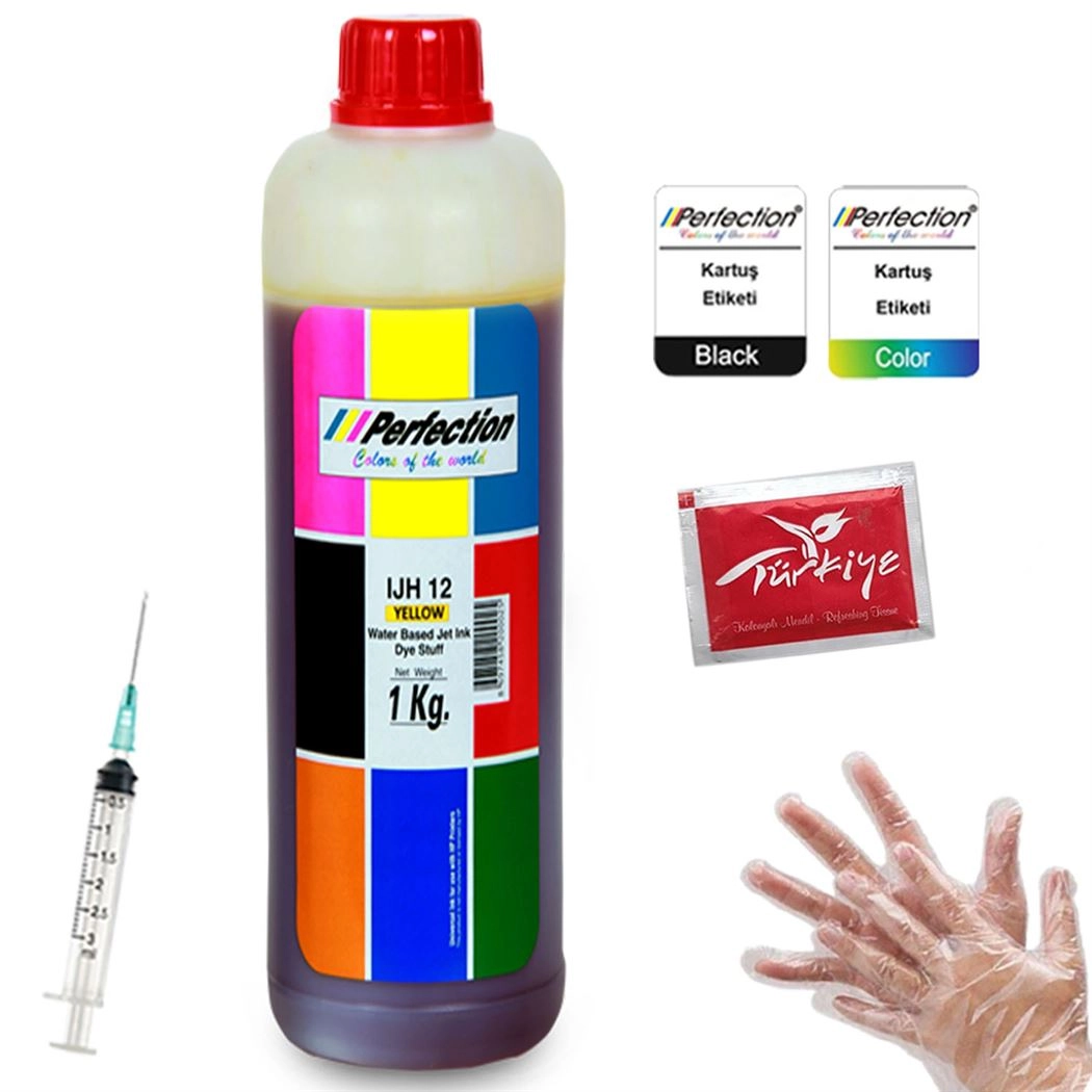 İstediğiniz Model Kartuş Ve Yazıcı İçin 1 kg. YELLOW