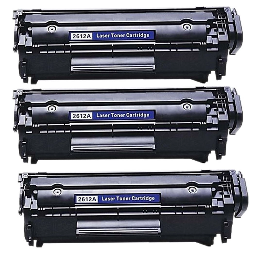 Perfection HP AİO 3015-3020 12A (Q2612A) Siyah Muadil Lazer Toner (3 ADET)